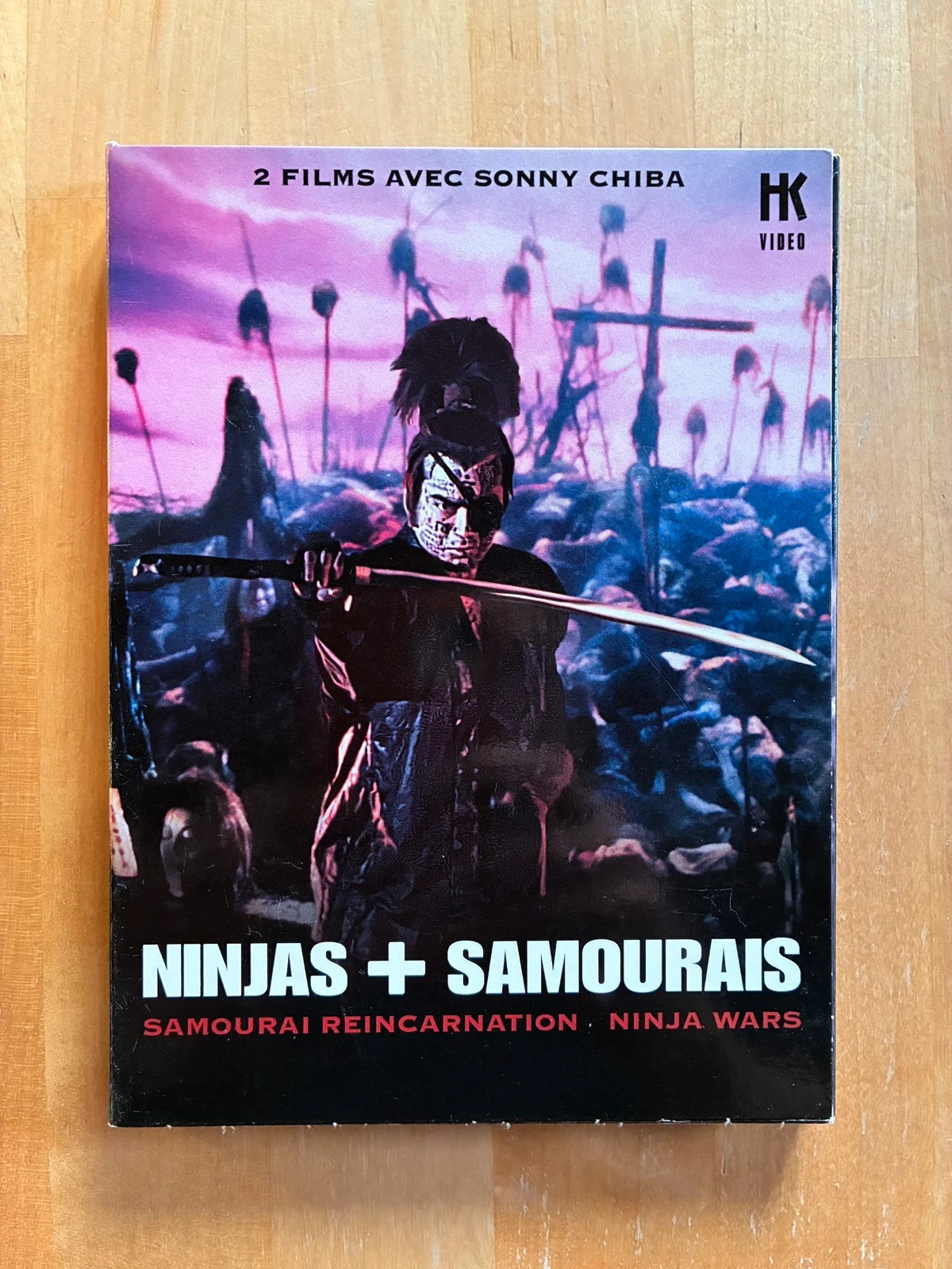 Coffret 2 DVD avec Sonny Chiba Ninjas + Samouraïs.